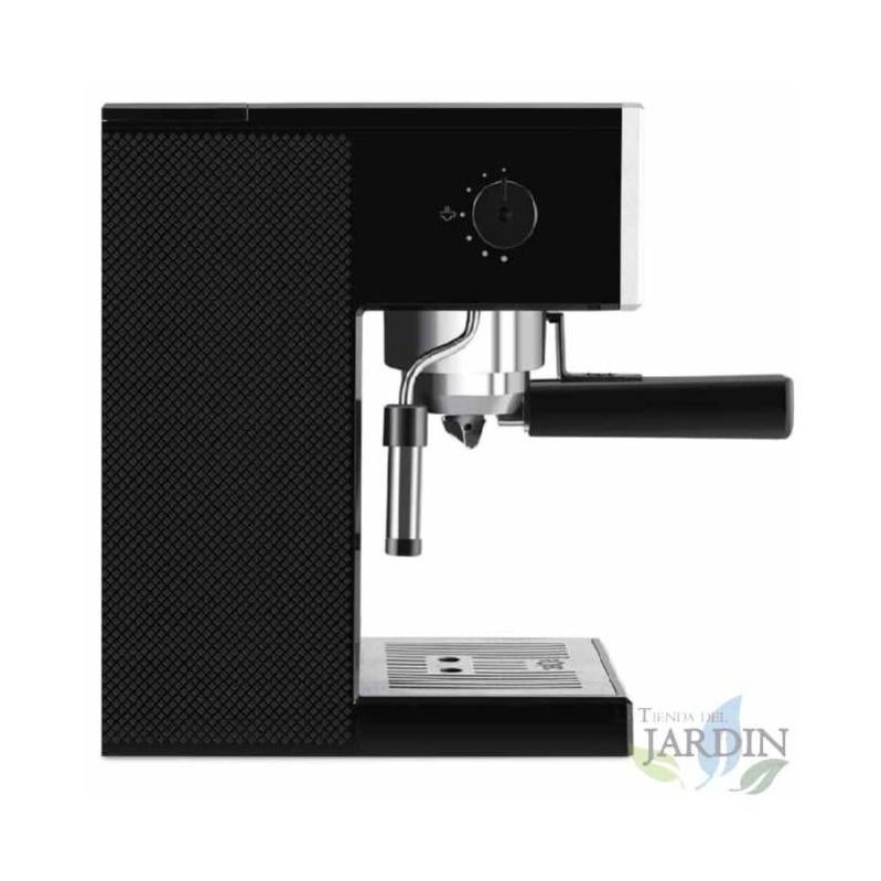 Cafetera Espresso Solac, 1.5 l, 1050 W, portafiltros para o cafés. Acero Inoxidable. | Merlin