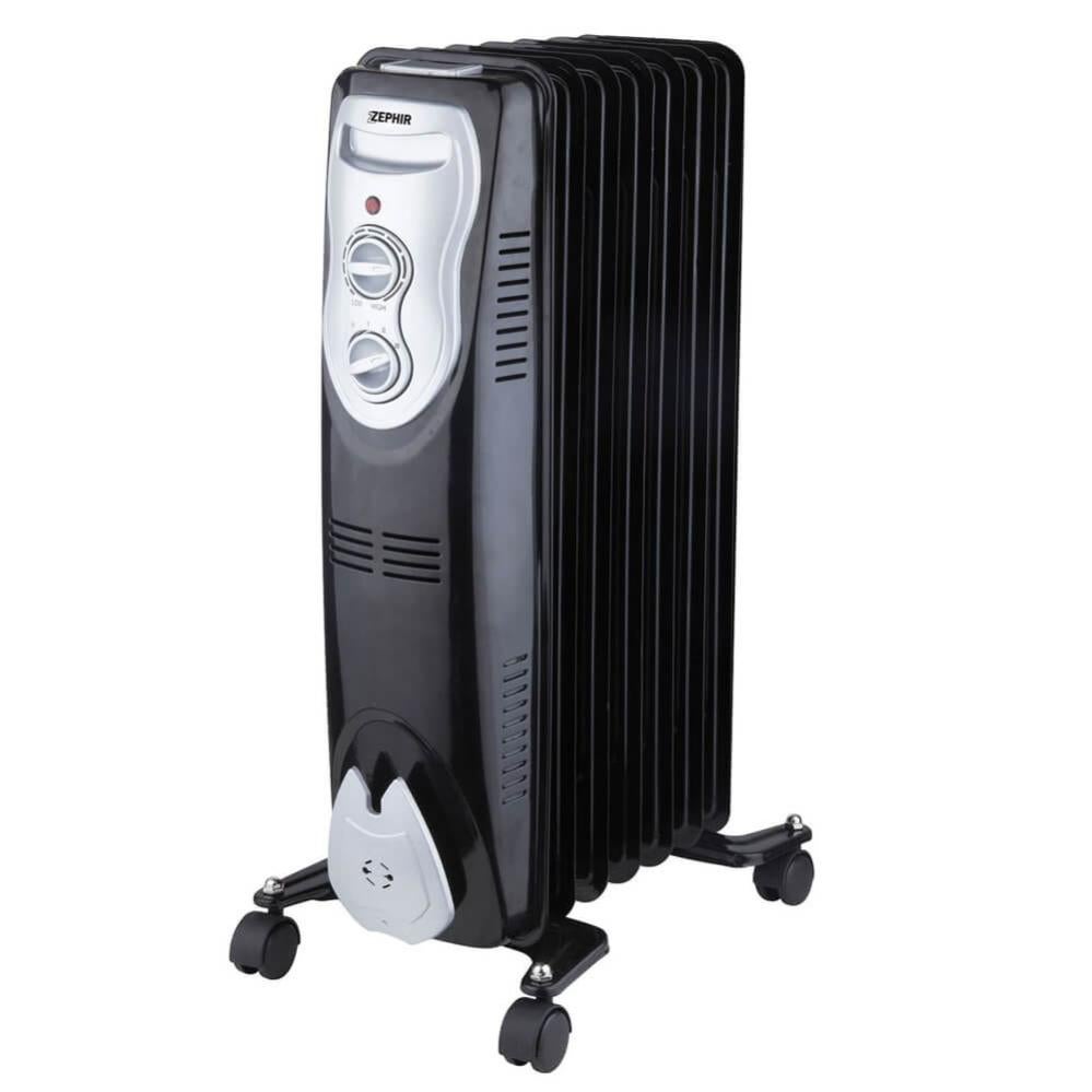 Termosifone Elettrico A Olio 7 Elementi - 1500W Con Termostato E Ruote, 3 Potenze (600W/900W/1500W)