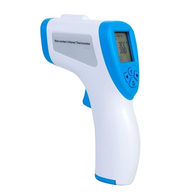Termometro infrarossi, Senza contatto, Blu, TO-01