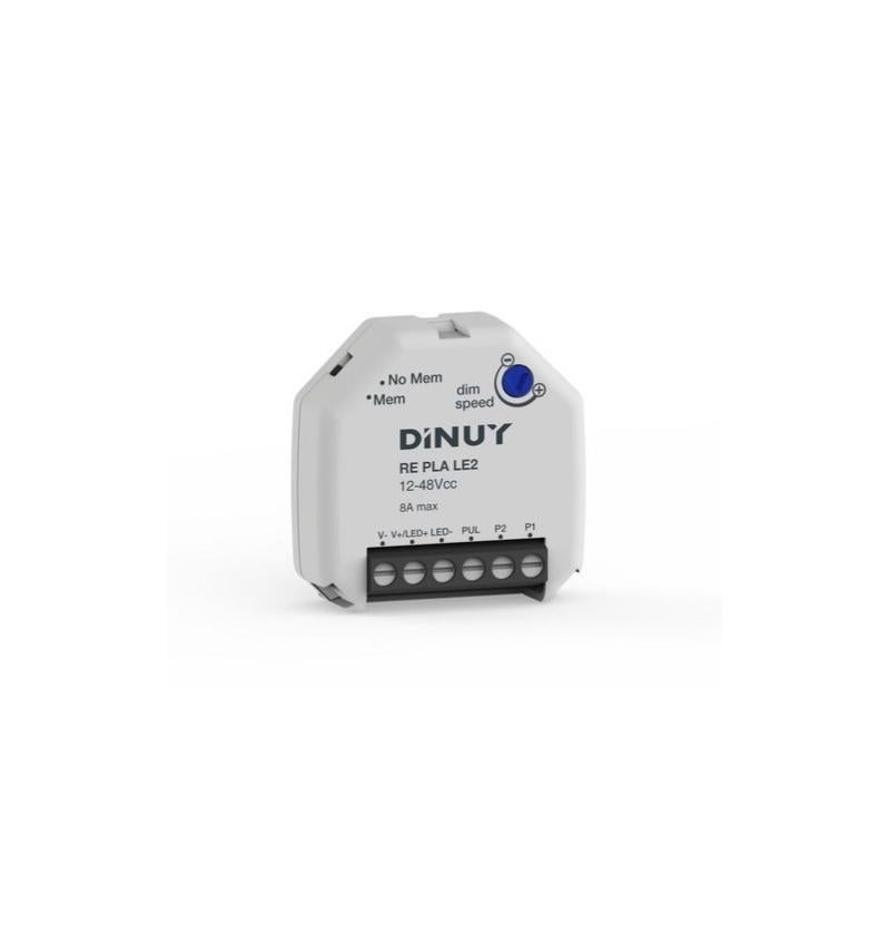 Dimmer Per Strisce LED 12-24V DC 30A &ndash; Regolatore Di Luminosit&agrave; A 4 Poli, Nero