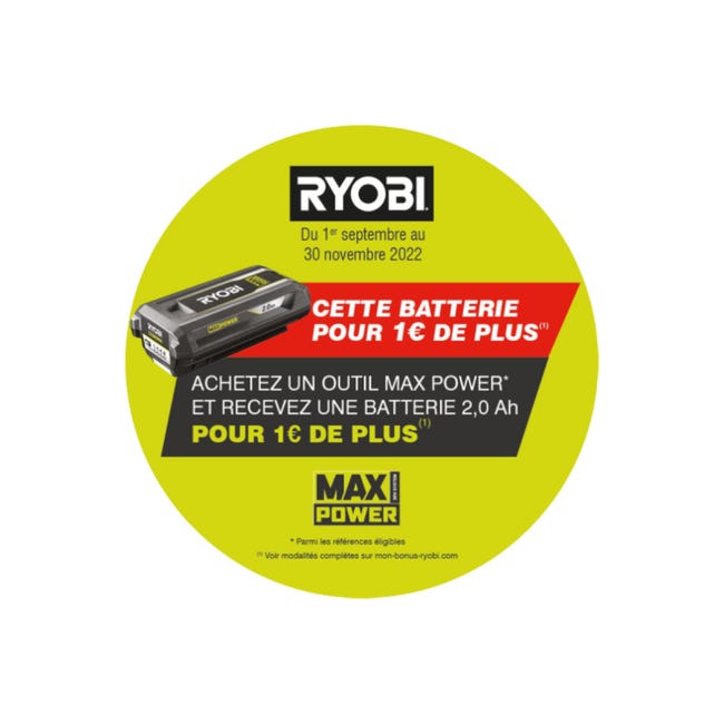 Chargeurs de batterie 36v Ryobi: compatibles avec la gamme d'outils  électriques Ryobi 36v