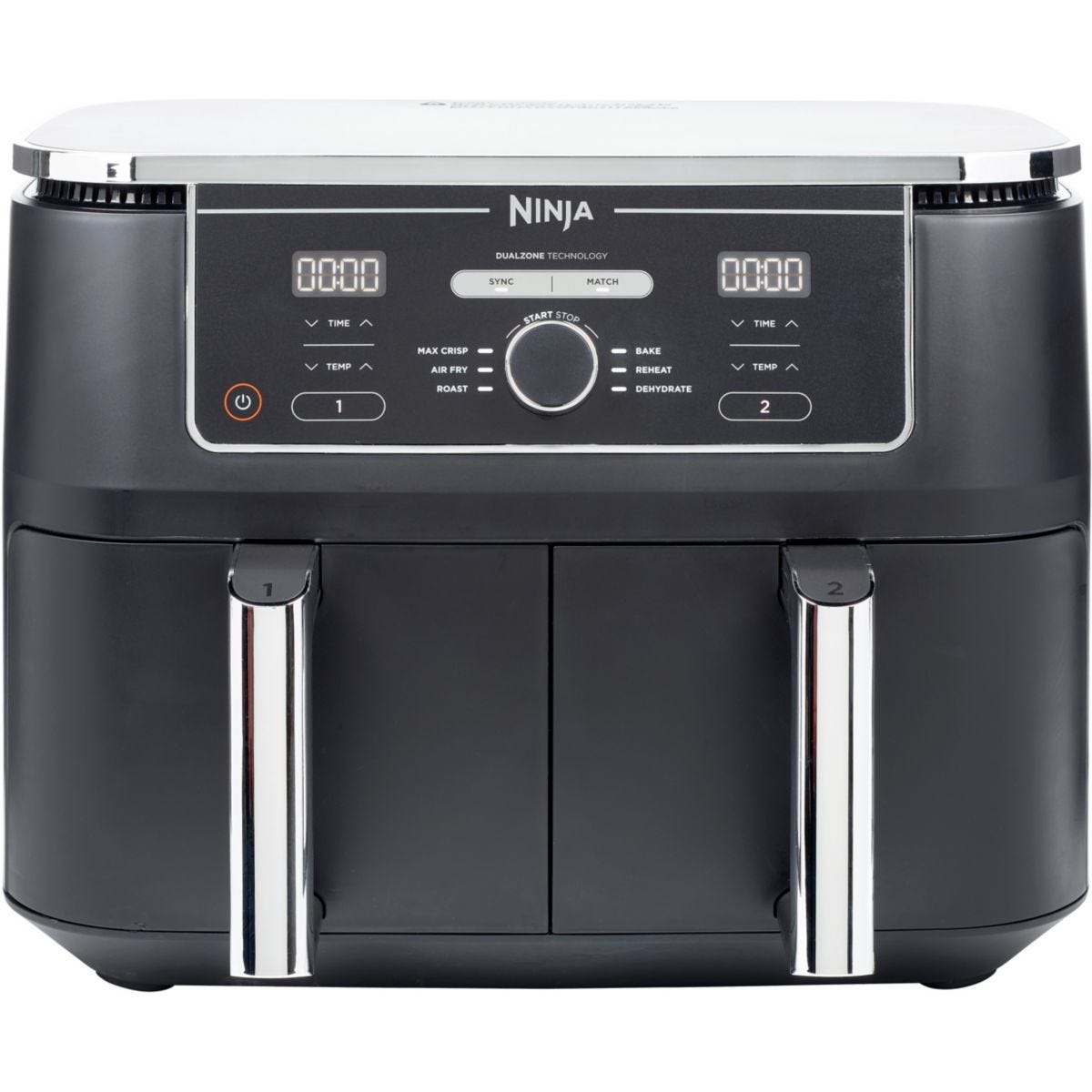 NINJA - Foodi Max - AF400EU - Friteuse sans huile DualZone?- 2470W - 7,6L -  2 tiroirs de cuisson - 6 modes de cuisson