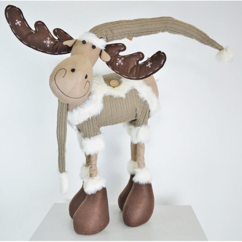 Décoration De Noël En Forme De Pattes De Père Noël - 38 Cm - En Polyester