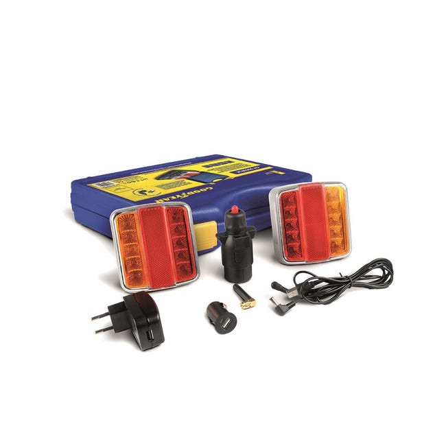 Kit de luces magnéticas para remolque, Kit de luces cuadradas para remolque,  luces para remolque, kit de luces para remolque, mejore su experiencia