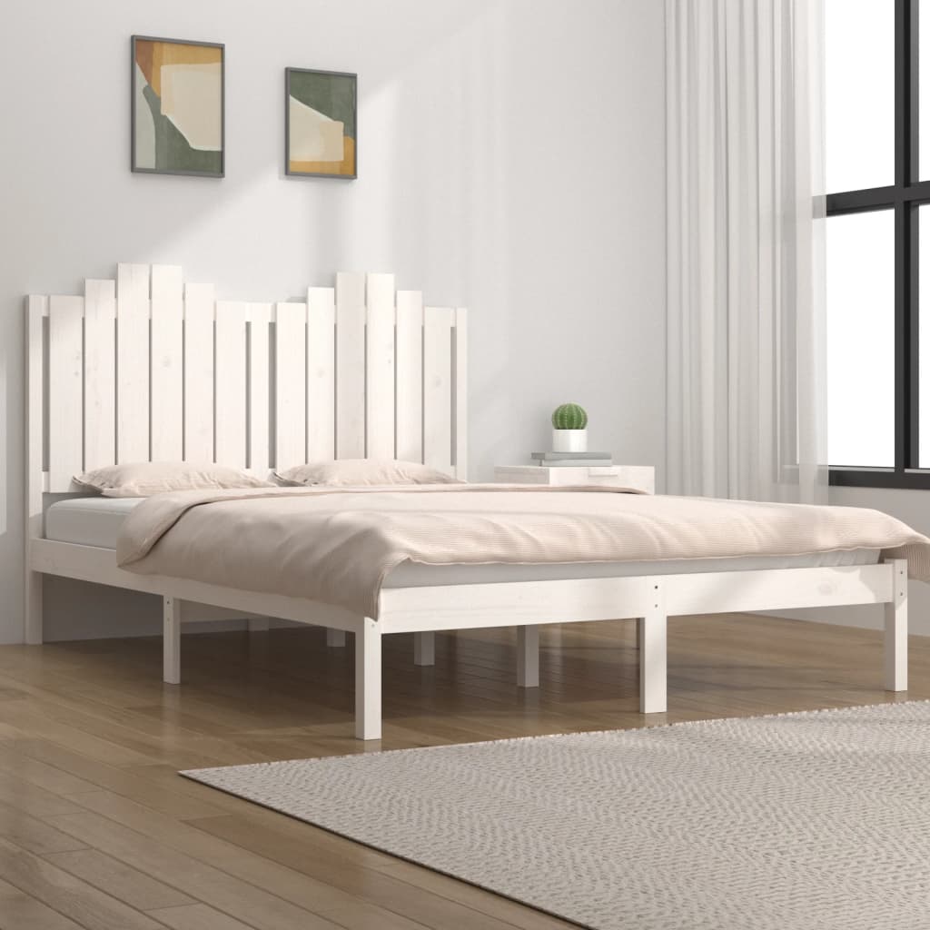 Estructura cama madera - Cama Matrimonial 150 cm / 160 cm –
