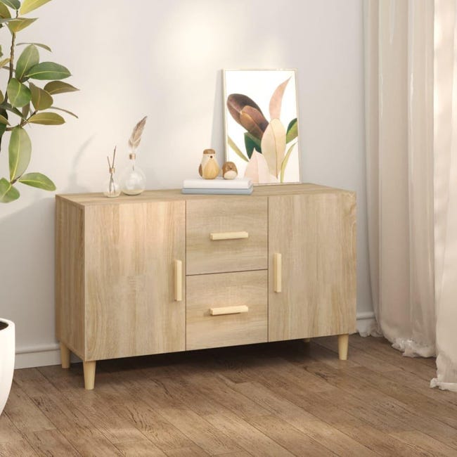 VidaXL Credenza Rovere Sonoma 60x35x70 cm in Legno Multistrato | Leroy VidaXL Credenza Rovere Sonoma 60x35x70 cm in Legno Multistrato | Leroy