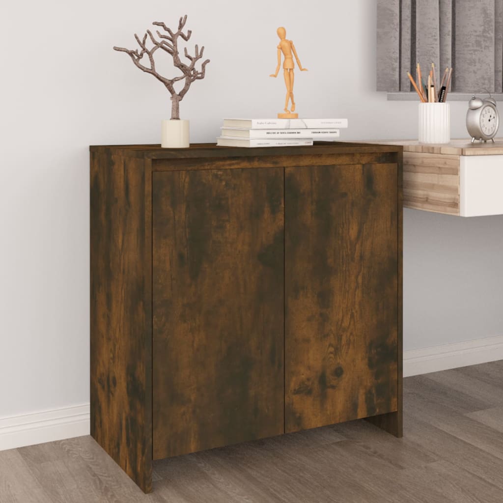 Credenza Moderna，Madia da cucina，Mobile Buffet，Armadio da Cucina Moderna  Bianca 70x41x75 cm in Legno