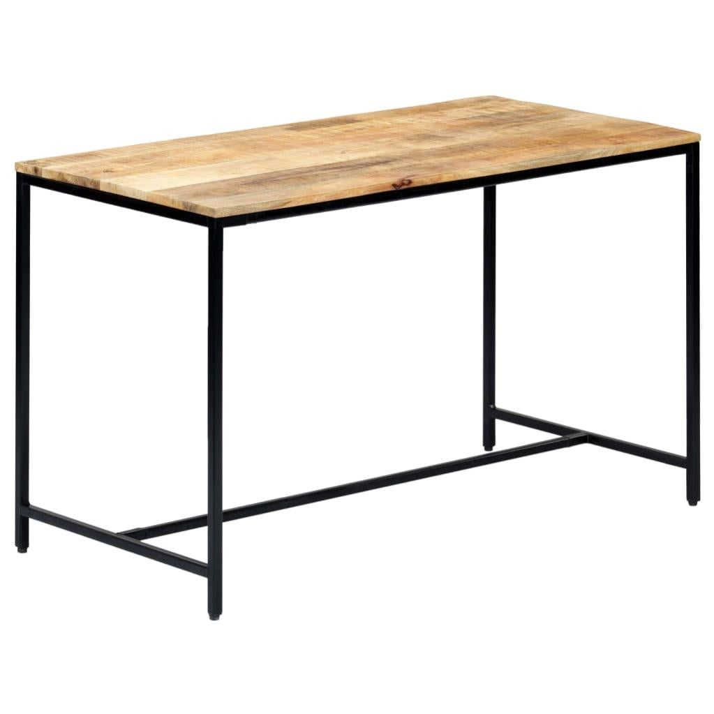 vidaXL Tavolo da Pranzo 110x52x76 cm in Legno Massello di Recupero