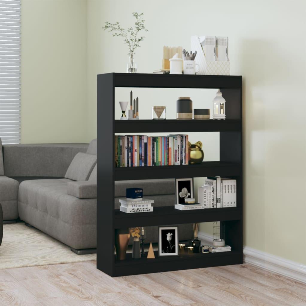 vidaXL Libreria/Divisorio Bianco Lucido 105x24x102 cm
