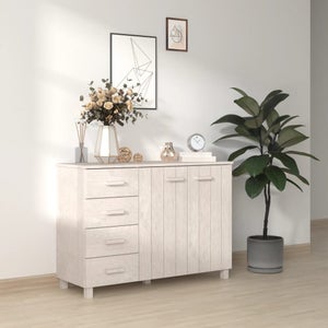 Credenza Moderna，Madia da cucina，Mobile Buffet，Armadio da Cucina Moderna  Bianca 70x41x75 cm in Legno