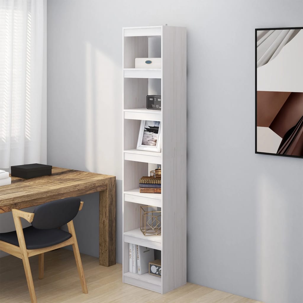 Maison Exclusive Estantería/divisor de espacios madera de pino 80x30x199,5  cm