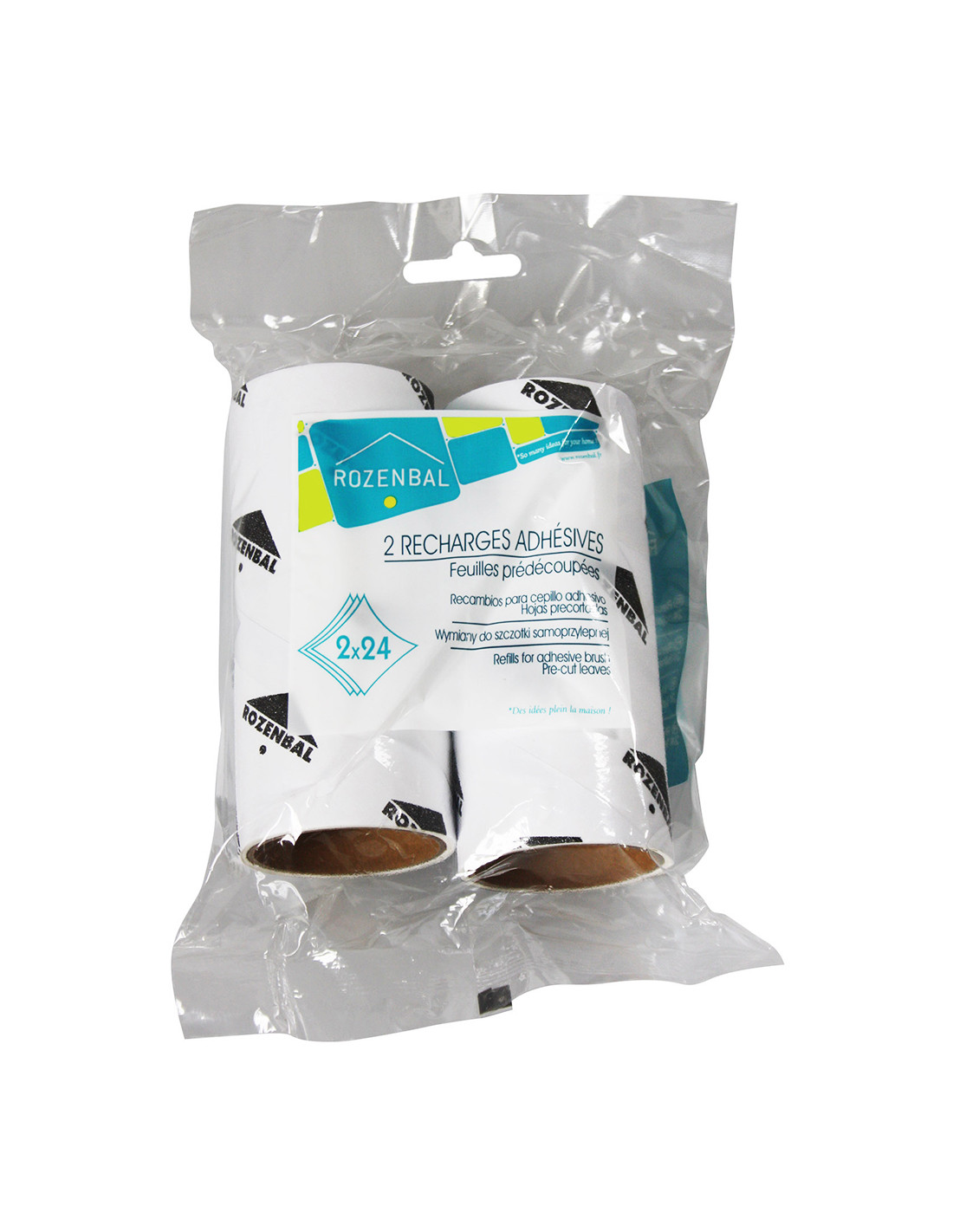 2 RECHARGES ADHÉSIVES 24 FEUILLES Leroy Merlin