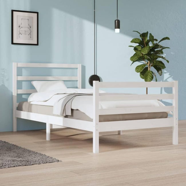 Erst-Holz Solido Bianco Letto Anche Per Bambini 100x200 In Pino Massello Con Doghe Rigide 60 32 10w Erst-Holz Solido Bianco Letto Anche Per Bambini 100x200 In Pino Massello Con Doghe Rigide 60 32 10w