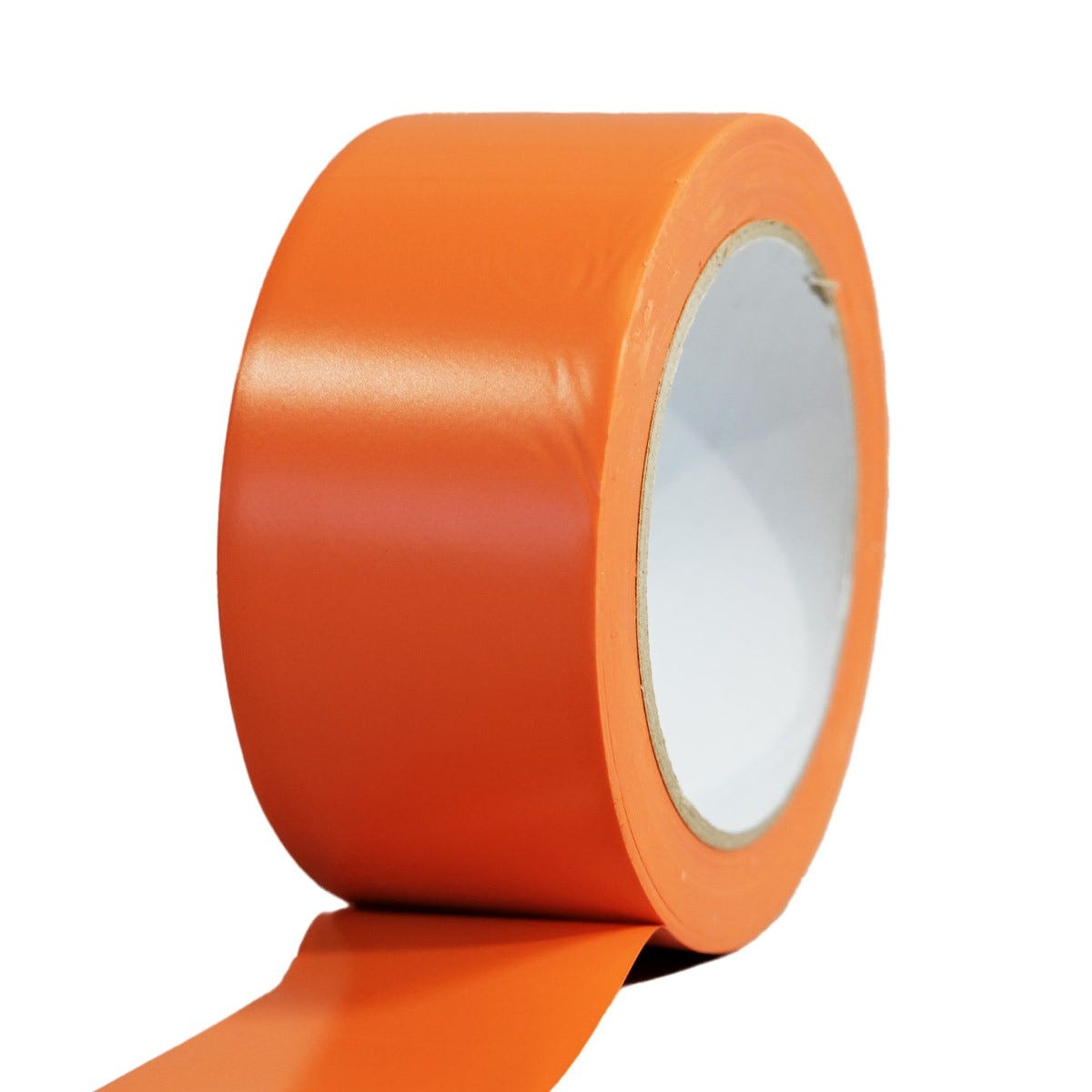Rouleau de scotch, ruban adhésif en PVC orange