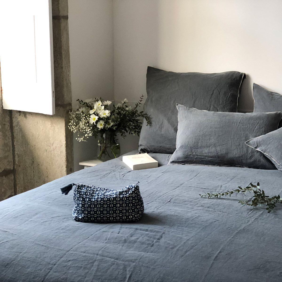 Specchio in legno invecchiato, 60x5x107, bianco | Maisons du Monde
