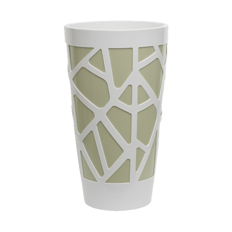 Vaso per Piante Mosaic Quadro 17 Idel con Auto Irrigazione