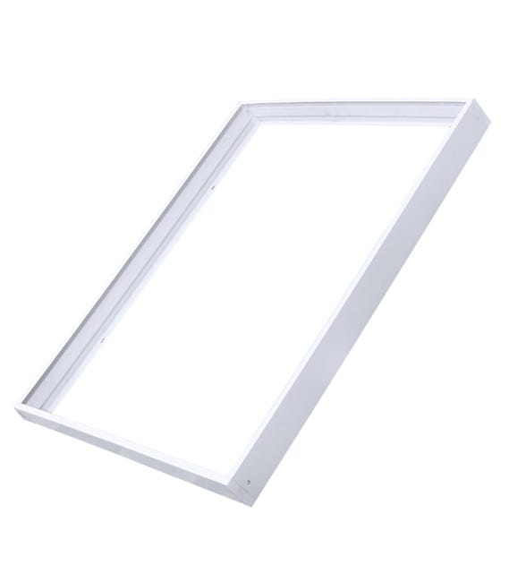 Telaio Alluminio Per Pannelli LED 60x60cm - Cornice Moderna Per Ufficio, Facile Montaggio - Foto 10