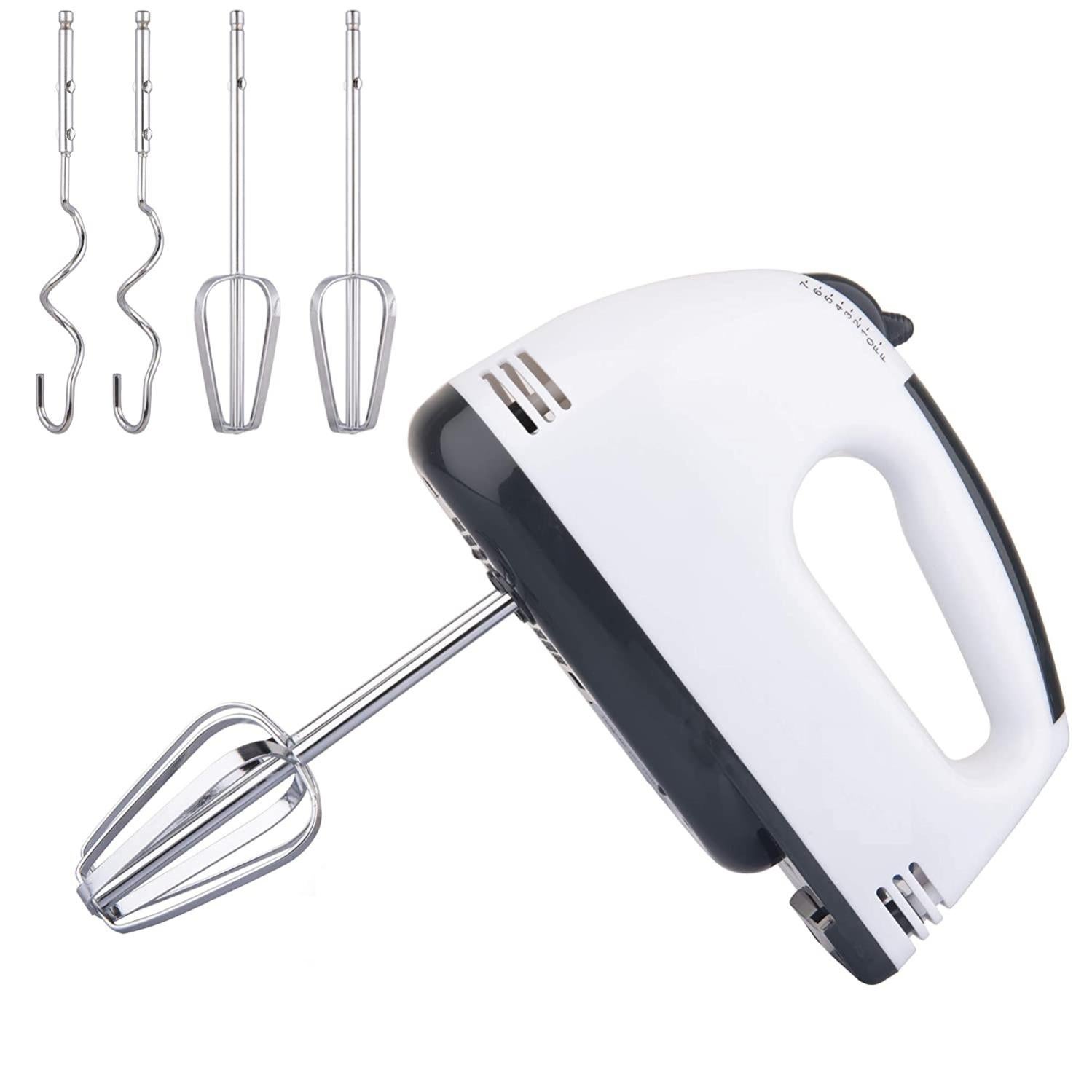Frullatore Elettrico A Immersione Portatile Con 3 Teste E Ricarica USB, 2.5W, Batteria 1200mAh