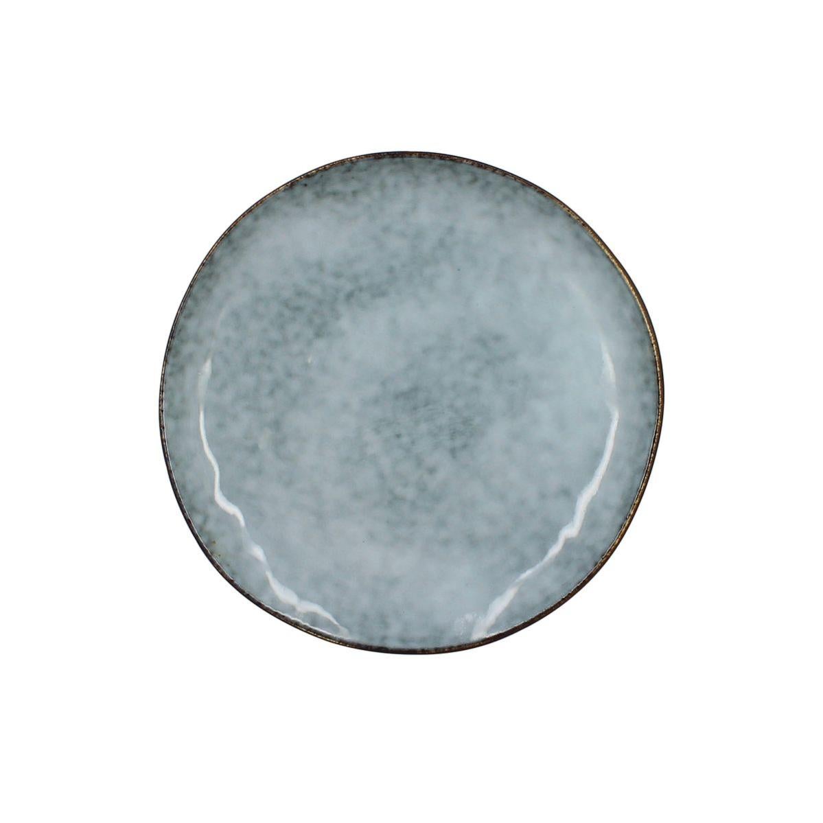 NOVASTYL - Lot 6 assiettes plates maka 27cm en porcelaine - 2614627