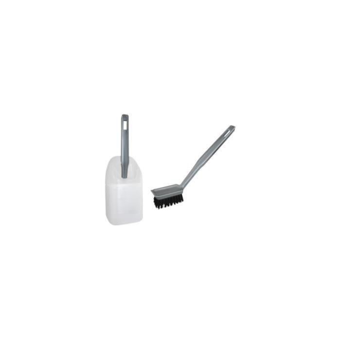 Spazzola Per Rubinetto – 35x8,2x3,2 Cm – Scovolino Per Pulizia Rubinetti E Sanitari – Rimuove Calcare E Sporco – Manico Lungo