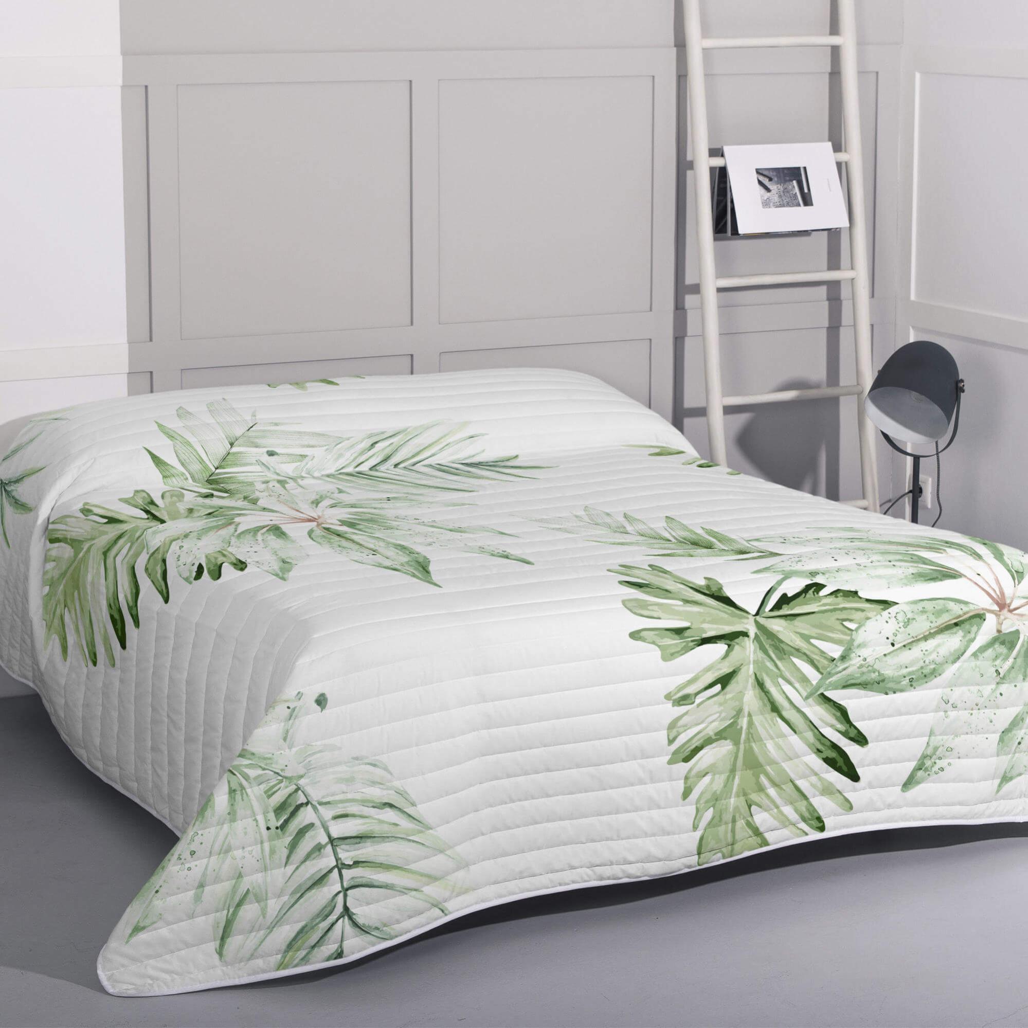 Couvre-lit jacquard uni coton 180 cm léger mi-saison printemps été respirant, 270x270 cm, Blanc