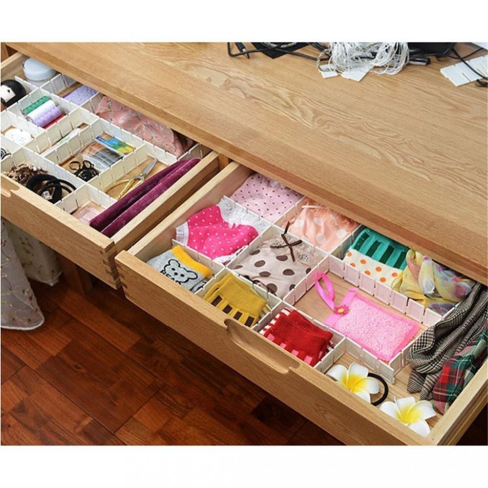 Organizer Cassetti 12 Pezzi - Contenitori Impilabili Trasparenti Per Cucina, Bagno, Ufficio - Foto 2