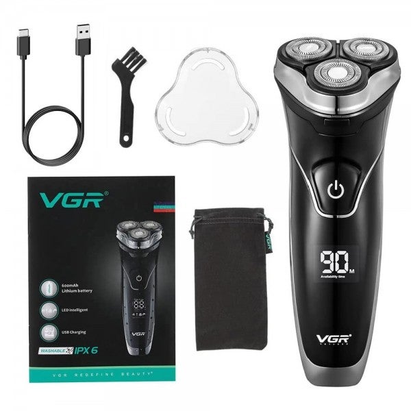 VGR Rasoio Elettrico 2 in 1: Professionale per barba e capelli