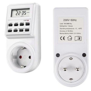 Polypool Presa elettrica con timer analogico programmabile spina e