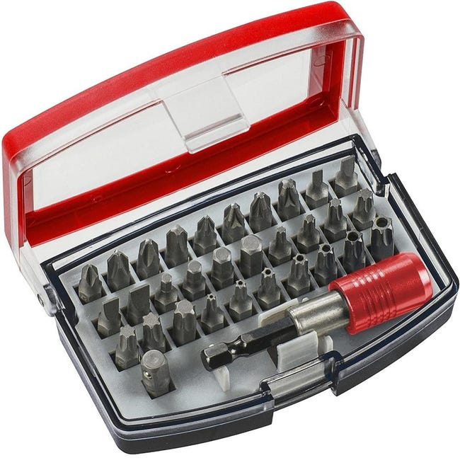 Cassetta punte al titanio SHOCKWAVE REDHEX HSS-G 10pz per metallo Milwaukee Cassetta punte al titanio SHOCKWAVE REDHEX HSS-G 10pz per metallo Milwaukee