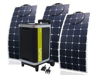 Kit de Génerateur solaire portable - Station d'énergie 800W + Panneau  solaire 120W - Wave Concept