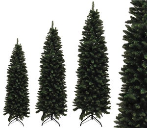 Albero di Natale abete artificiale verde 210 cm Brennero 3420 rami