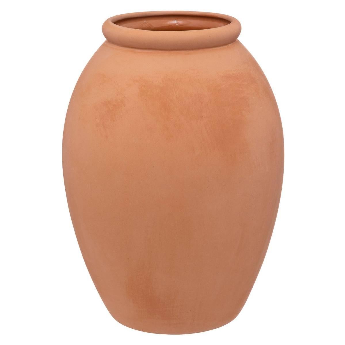 Vase rose terracotta H25 cm Atmosphera créateur d'intérieur