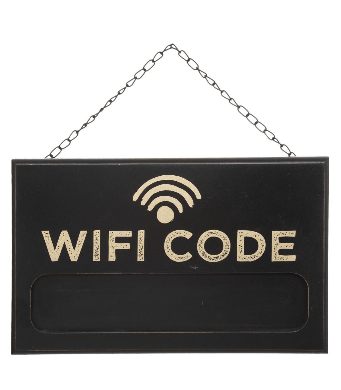 Plaque Mémo pour WIFI CODE 35 x 22 cm Leroy Merlin