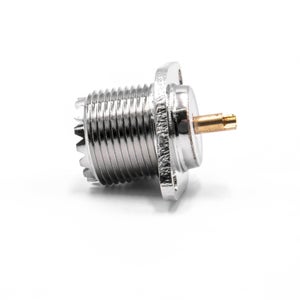 Adaptateur Coaxial RF UHF Femelle Vers N Mâle - SO239/PL259 - Lot De 2 - Pour Antennes Radio, WiFi