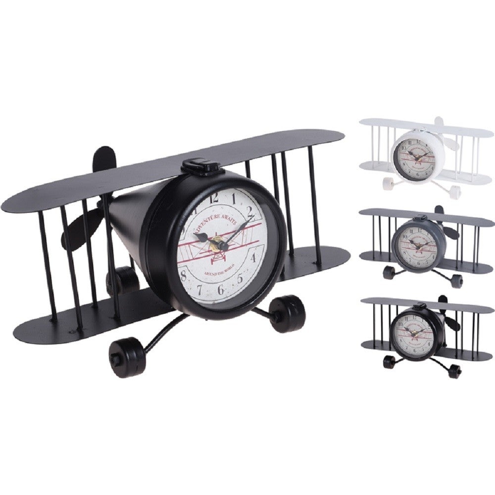 Reloj de sobremesa con forma de avión - Solohombre