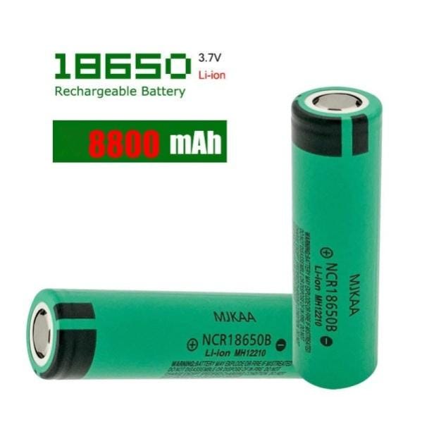 2 BATTERIE PILE BATTERIA RICARICABILE IONI DI LITIO 8800mAh 3.7V TORCE LED - Foto 8