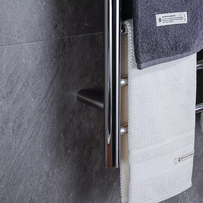 Secador de toallas eléctrico Gun gris antracita digital