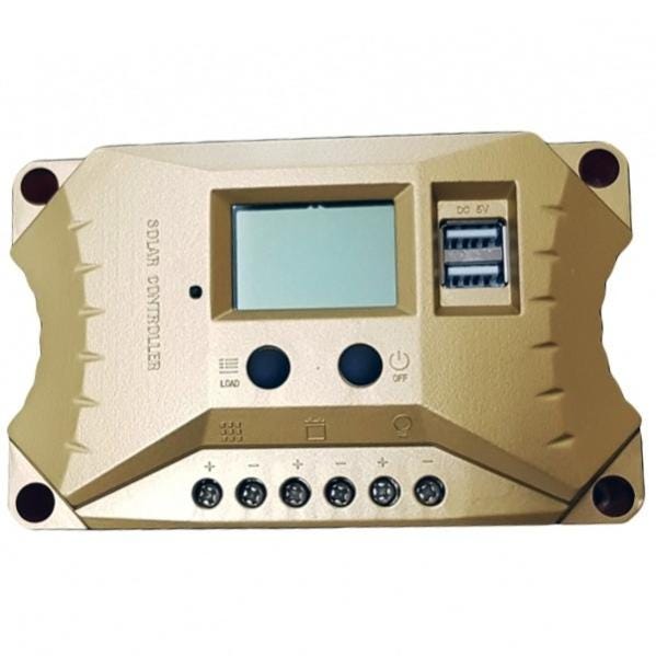 Trade Shop - Controller Regolatore Carica Batteria 702 2porte Usb 20a ...