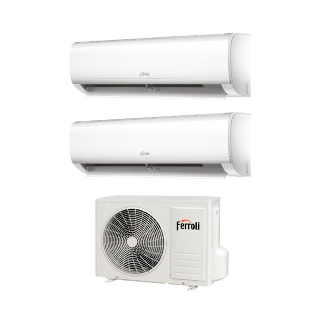 Climatizzatore Condizionatore Ferroli Dual Split Inverter Serie DIAMANT climatizzatore-condizionatore-ferroli-dual-split-inverter-serie-diamant