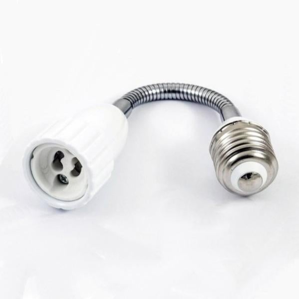 LAMPADINA DA B22 A E27 - Base Portalampada Presa A Vite - Foto 3