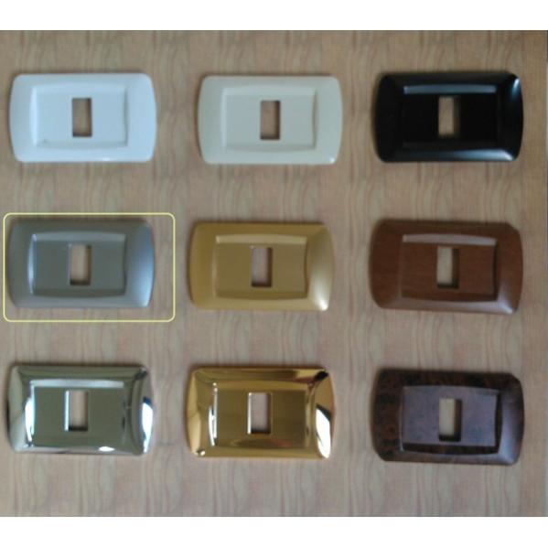 Placca Cieca Faeg Per Bticino Magic - Colore Argento - Modello FG11100.10 - Alluminio