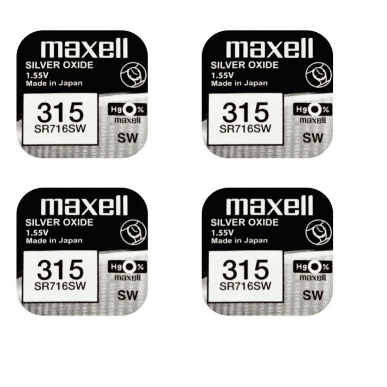 Maxell 315 SR716SW Blister de 4 | Leroy Merlin
