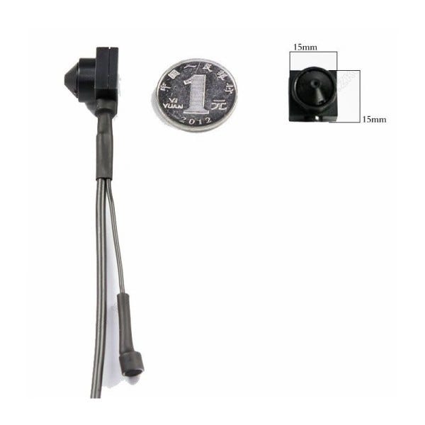 Trade Shop - Micro Telecamera Camera Spia Spy Colori Microfono Integrato  Microcamera Zk-202e