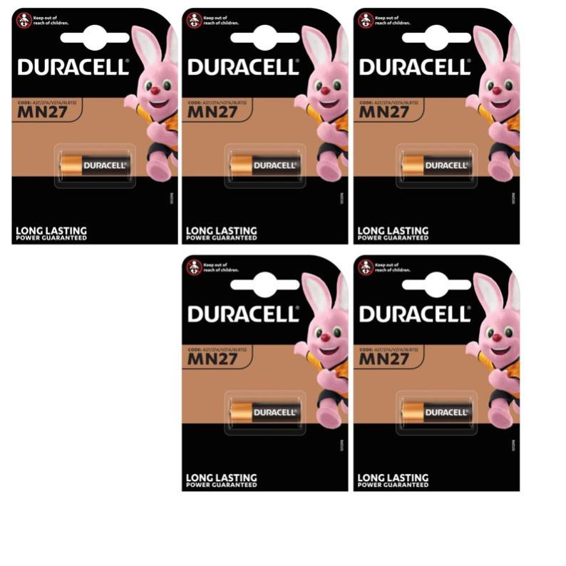 5 piles Duracell MN27 12V | Leroy Merlin
