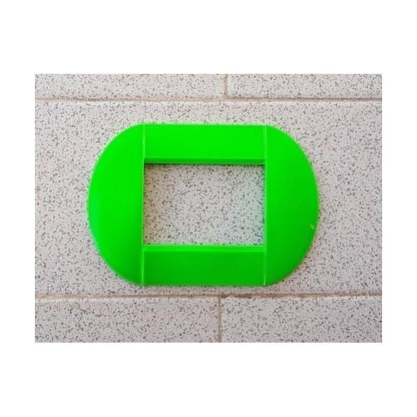 Placca Metallica Satinata Per Supporti Living Light - 4 Posti, Colore Rame Spazzolato - Compatibile Con Serie International