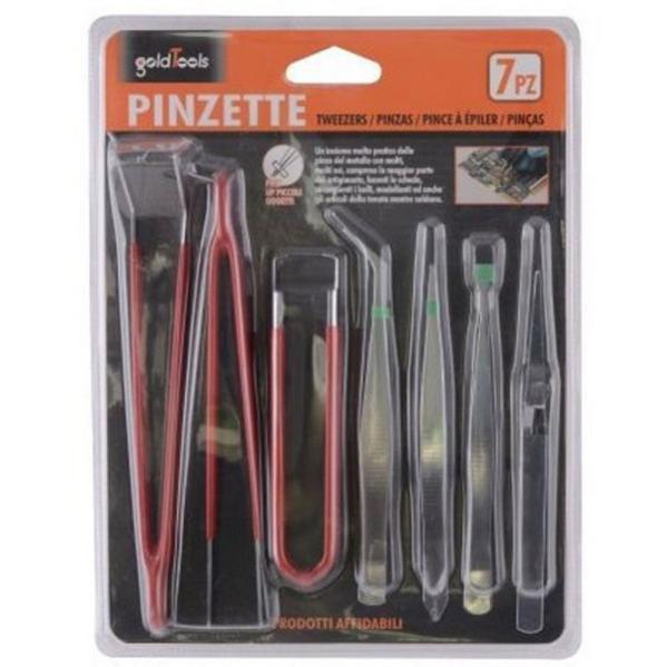Pinze di precisione set da 3 pz Kwb