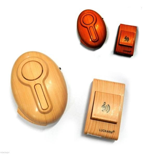 Campanello Porta In Legno E Ottone - Campanello Ventosa Per Negozio, Casa O Ufficio | Design Vintage - Foto 10