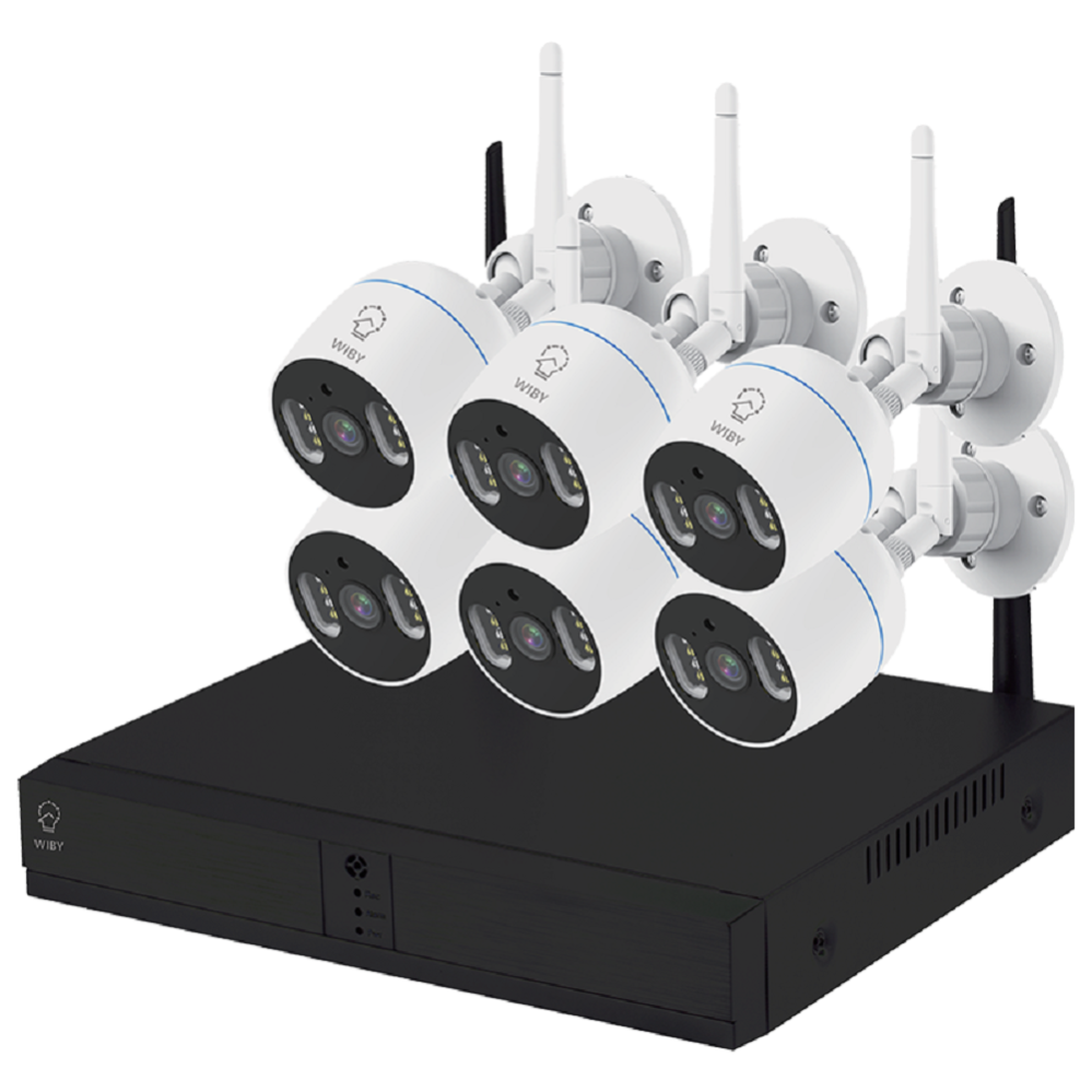 TELECAMERA IP CAM WIFI 1080P CAMERA DOME LED IR LUCE BIANCA WIRELESS Esterno Ptz
