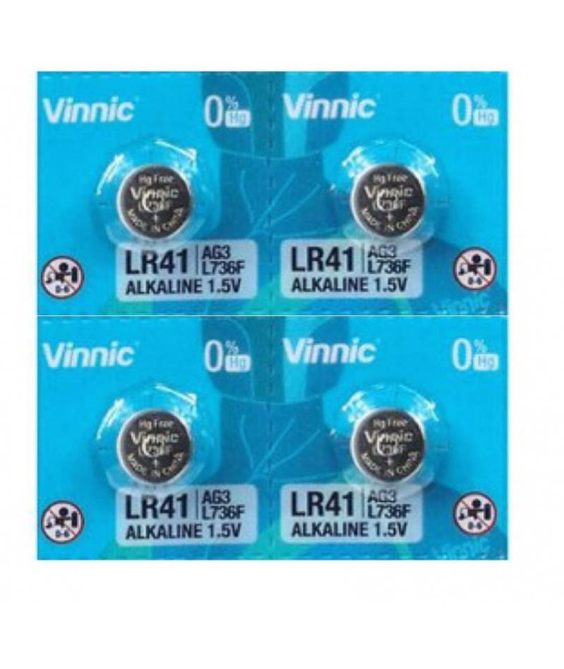 4 Piles AG3 VINNIC /L736/192 | Leroy Merlin