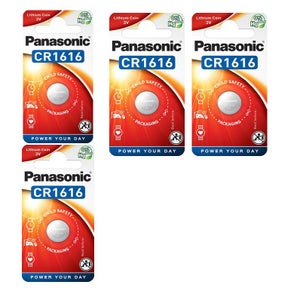 PANASONIC - Pile bouton CR1616 - 1 pile bouton Panasonic CR1616 Supporte  les variations de tempé - Livraison gratuite dès 120€